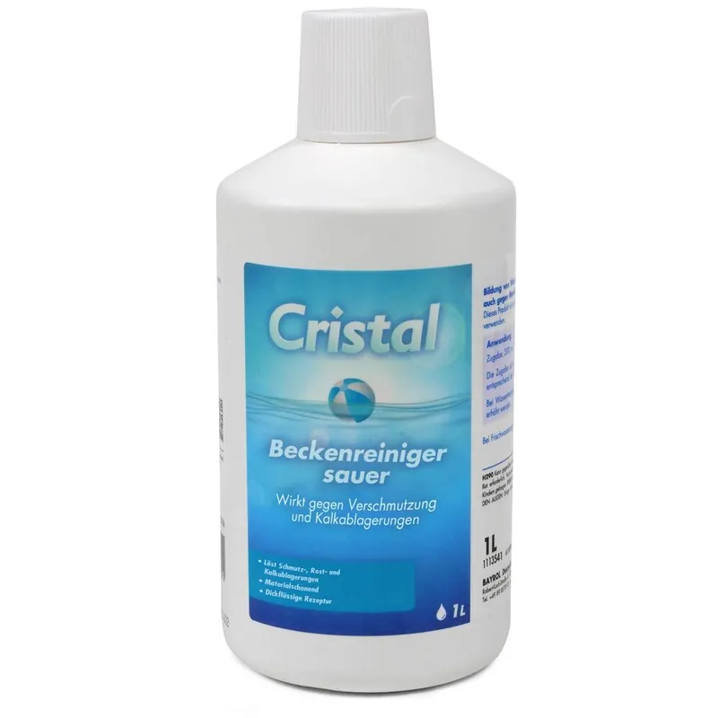 CRISTAL Beckenreiniger sauer 1,0 l Bestseller