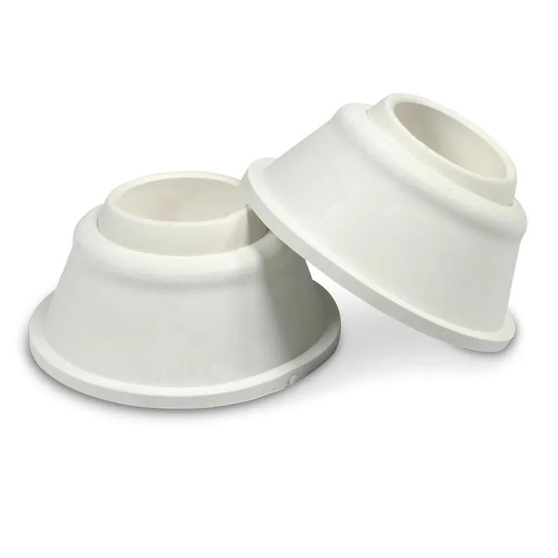 Kracherpreis Fuß für Hochbeckenleiter mit Kugel 43mm weiß (2 Stk.)