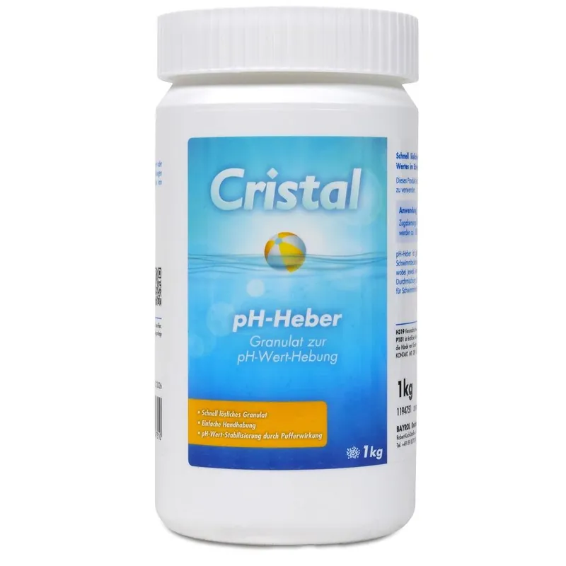 Saisonangebot CRISTAL pH-Heber Granulat 1,0 kg