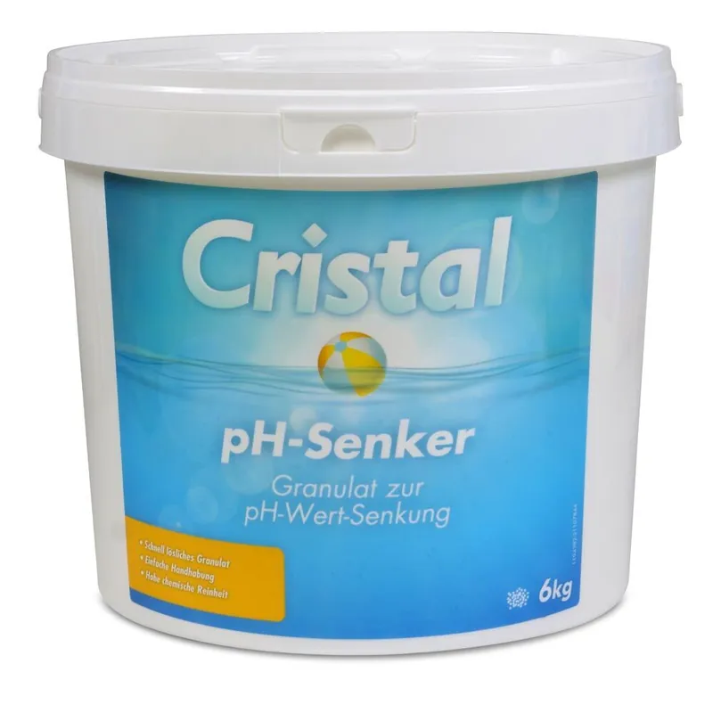Expressversand CRISTAL pH-Senker Granulat 6,0 kg