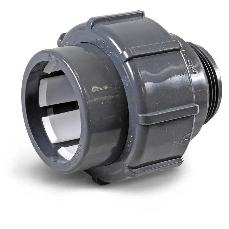Mega-Angebot FlexFit Klemmfitting d 50 auf 1 1/2'' Außengewinde