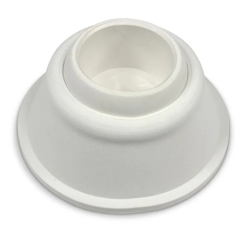 Fuß für Hochbeckenleiter mit Kugel 43mm weiß (1 Stk.) Neue Ware