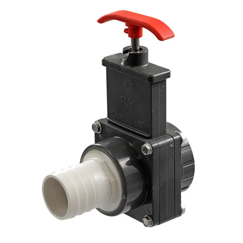 PVC Absperrschieber d 38 mm + 1,5 Zoll IG Super-Preis