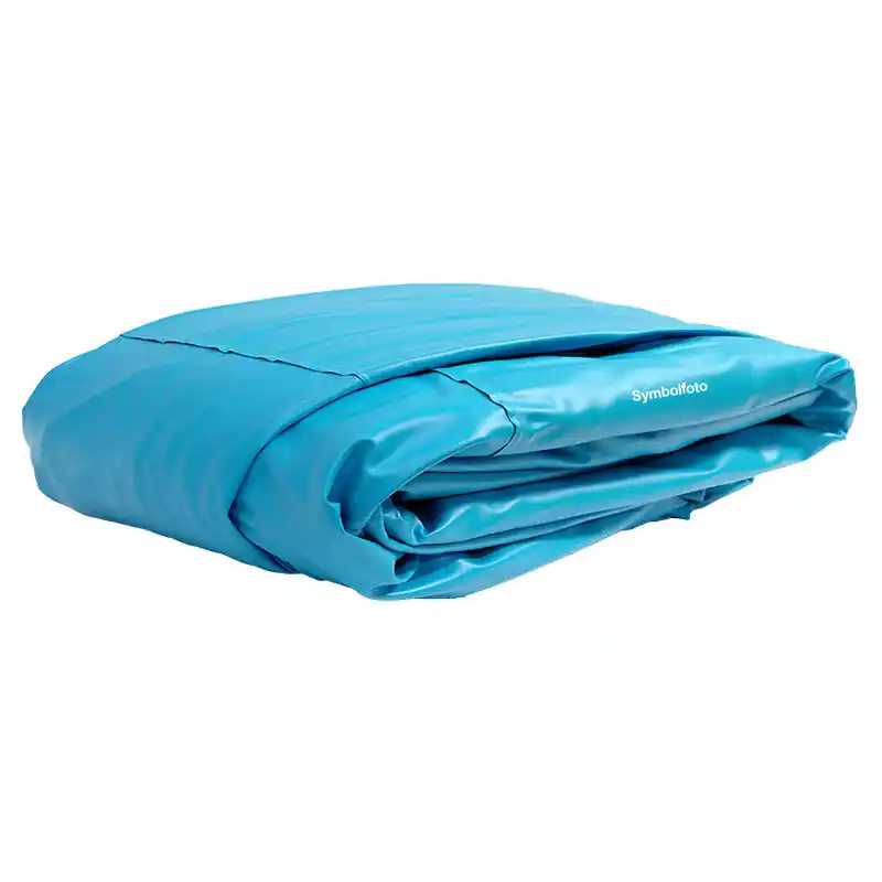 Aktuell Ersatzfolie Ø 4,60 x 1,07/1,10 m 0,35 mm blau