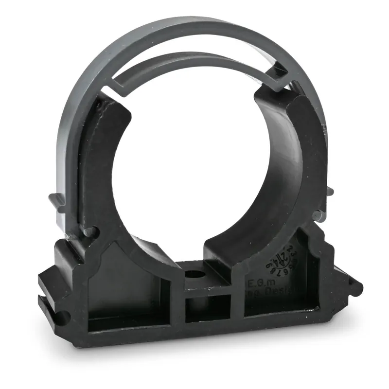 Solange Der Vorrat Reicht IBG Rohrklemme Typ "C" PP schwarz Ø 50 mm