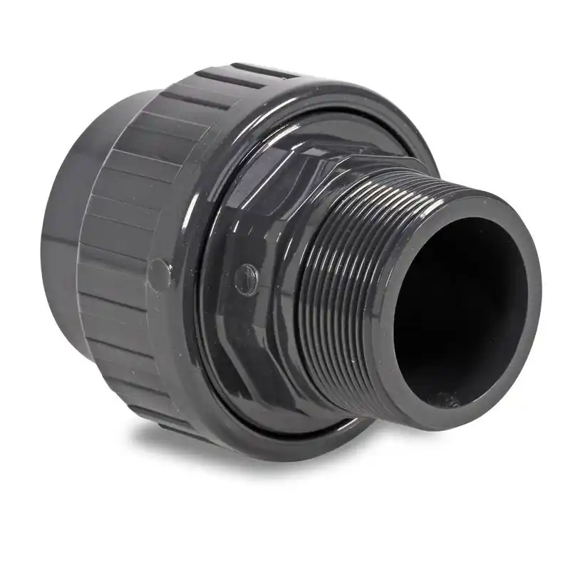 Super-Preis Verschraubung PVC-U 63 mm x 2" Klebemuffe x Außengewinde