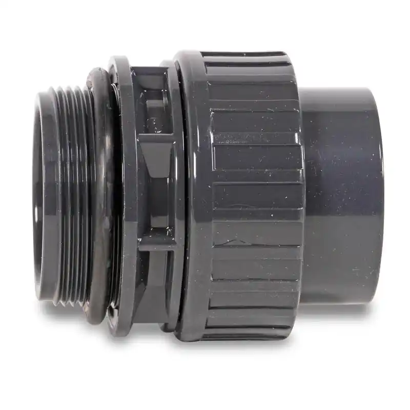 Verschraubung + O-Ring PVC-U 50 mm x 2'' Klebemuffe x AG Günstig