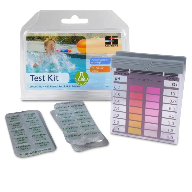 Echt Lovibond Test Kit Sauerstoff pH inkl. 40 Tabletten