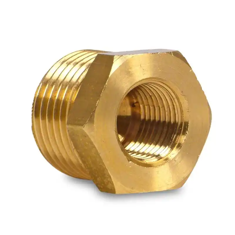 Manometerreduktion Messing 1/4'' x 1/8'' AG x IG Preisreduziert