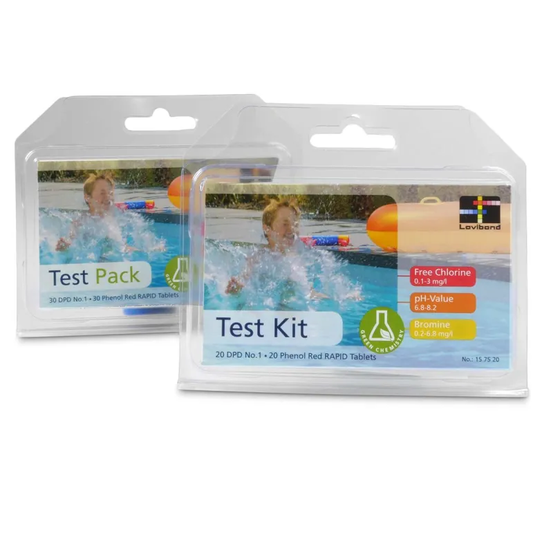 Spar-SET Test Kit Chlor pH inkl. 40 Tabletten + Refill-Pack Preisreduziert