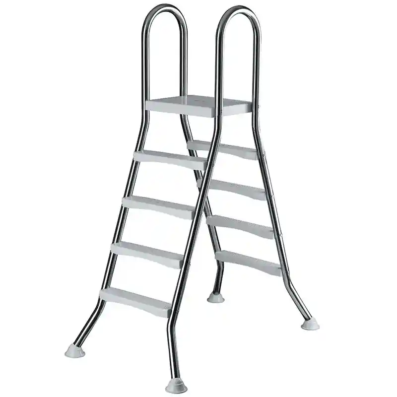 IDEAL Hochbeckenleiter 4/4-stufig für Beckenhöhe 1,20m (V2A 1.4301) Direktkauf
