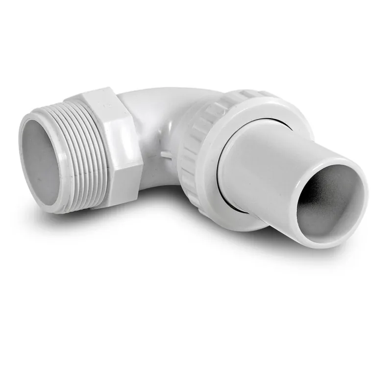 90° Schnellverschluss Winkel 1.5 Zoll AG + 38mm Schlauch Anschluss Schnäppchen