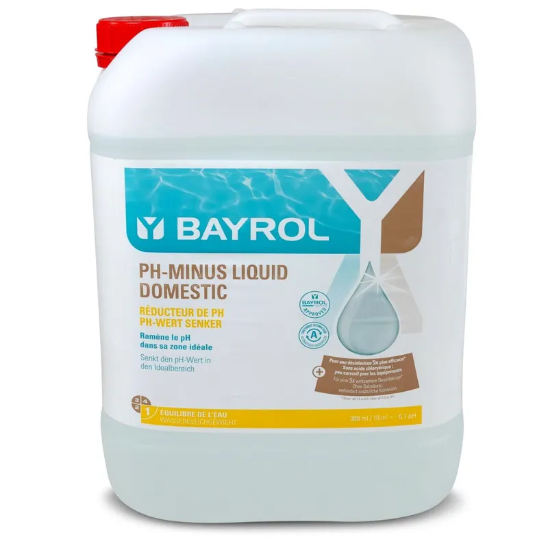 Neu Im Sortiment BAYROL pH-Minus Flüssig Domestic 20 l (Versand nur in DE)