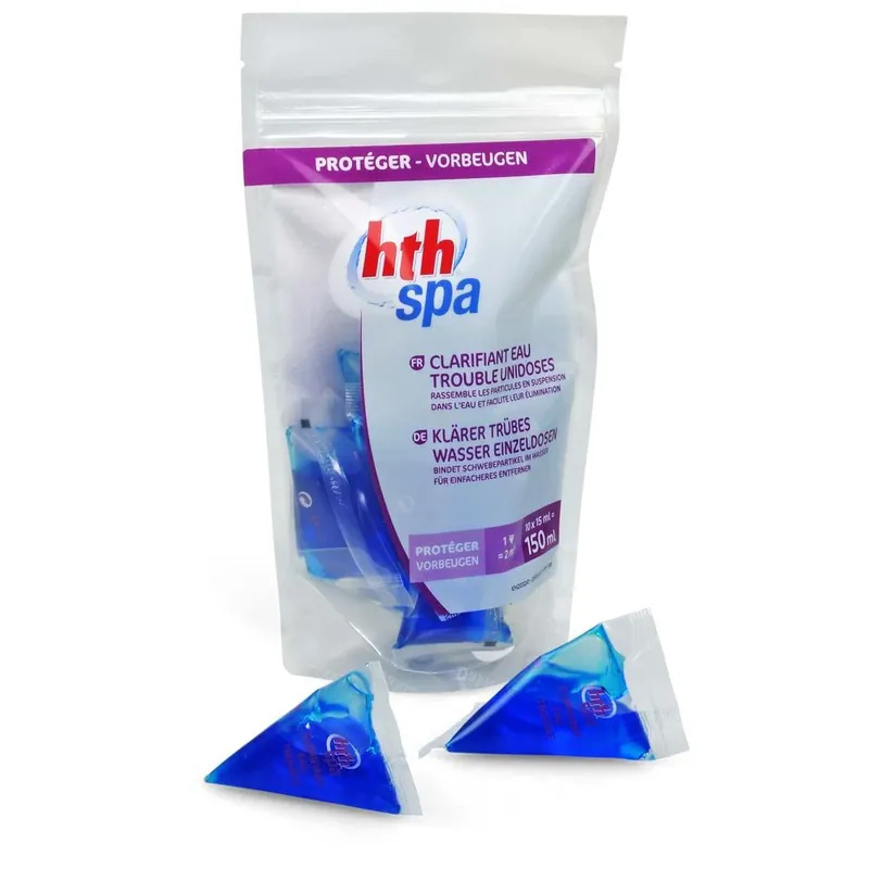 Must-Have hth SPA Wasserklärer im Portionsbeutel (10x 15ml)