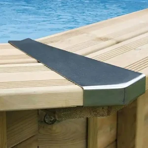 Edelstahl Eckverbindungen für Holzpool Bali oval Abverkauf
