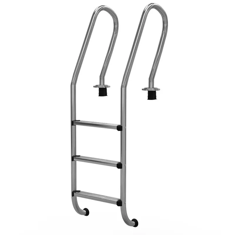 Tiefbeckenleiter Mixto 3 Stufen, Edelstahl V4A Top-Seller
