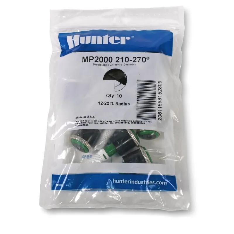 10x Hunter MP Rotator Düse MP2000 210-270° Sonderaktion