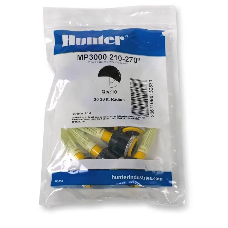 10x Hunter MP Rotator Düse MP3000 210-270° Direkt Vom Hersteller