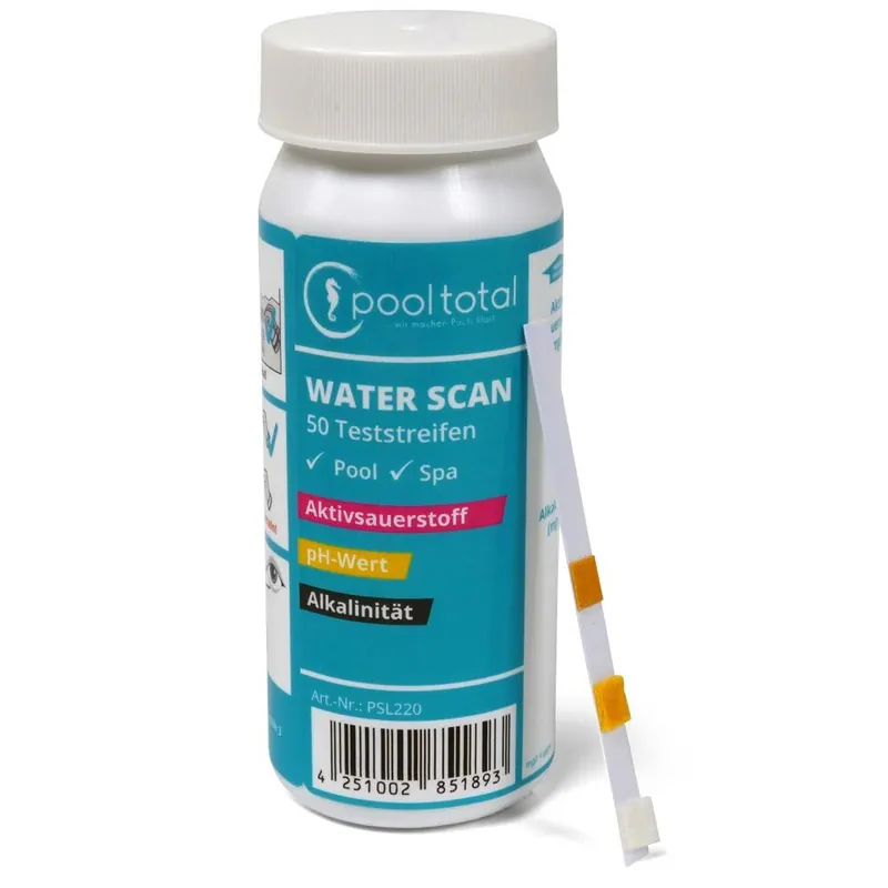 Water SCAN Teststreifen Aktivsauerstoff, pH + Alk. Direkt Vom Hersteller