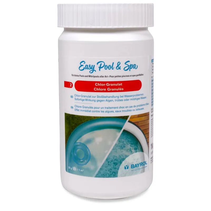 BAYROL Easy Pool & Spa Chlor-Granulat 1,0 kg Begrenztes Angebot