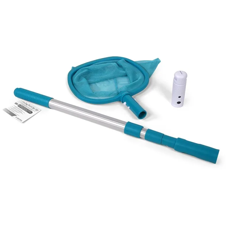 Set> BAYROL Easy Pool & Spa Laubkescher inkl. Teleskopstange Preisknaller