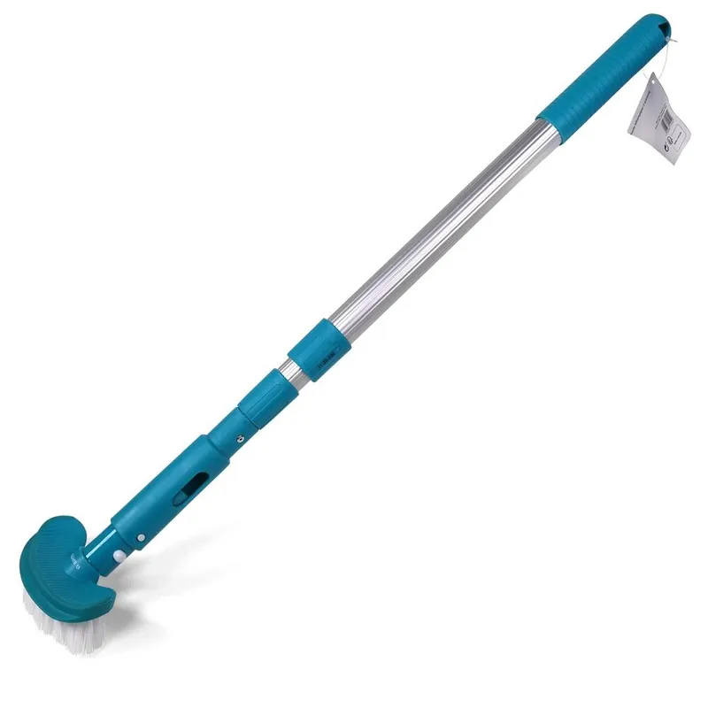 Markenprodukt Set> BAYROL Easy Pool & Spa Reinigungsbürste inkl. Teleskopstange