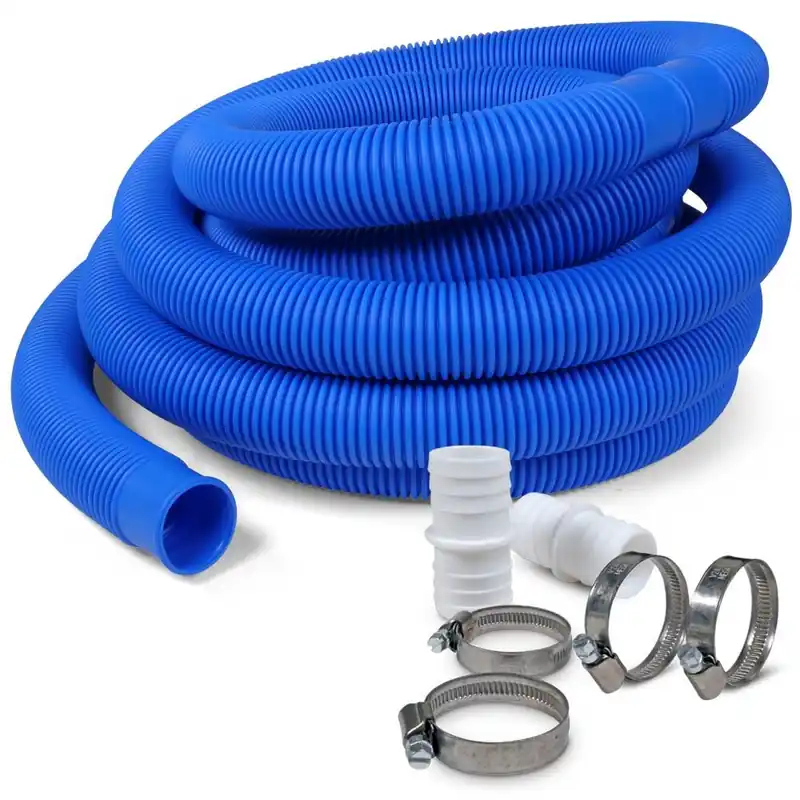 SET> 6,00m Schwimmbad Schlauch, blau Ø 38mm Sale