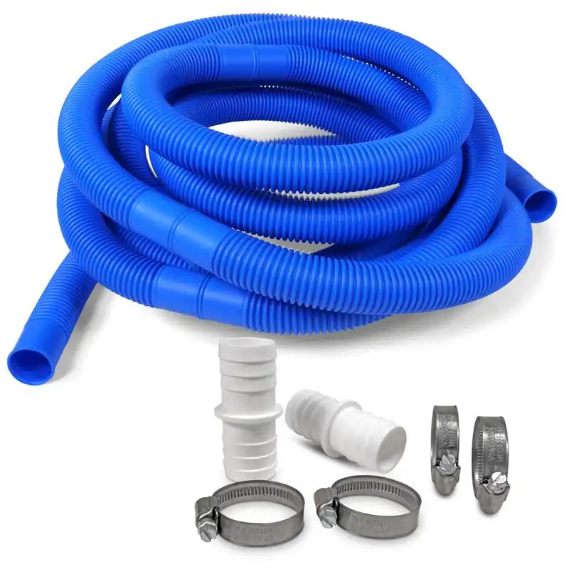 SET> 6,00m Schwimmbad Schlauch, blau Ø 32mm Top-Seller