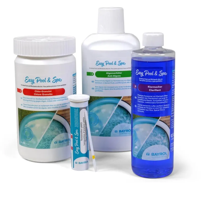 BAYROL Easy Pool & Spa Wasserpflege-Set ''TOP'' Echt