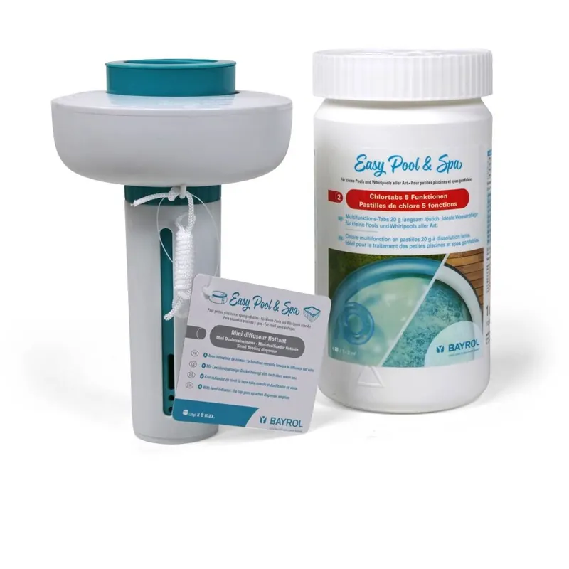 BAYROL Easy Pool & Spa Chlortabs 5 Funktionen + Dosierschwimmer Sonderangebot