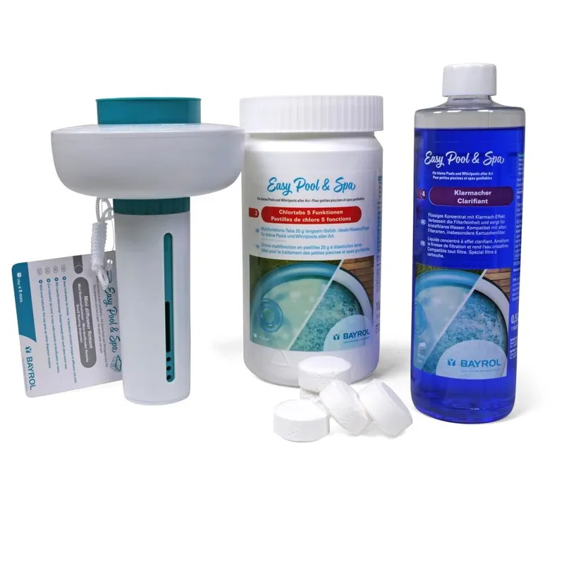 BAYROL Easy Pool & Spa Chlortabs, Klareffekt + Dosierschwimmer Jetzt Kaufen
