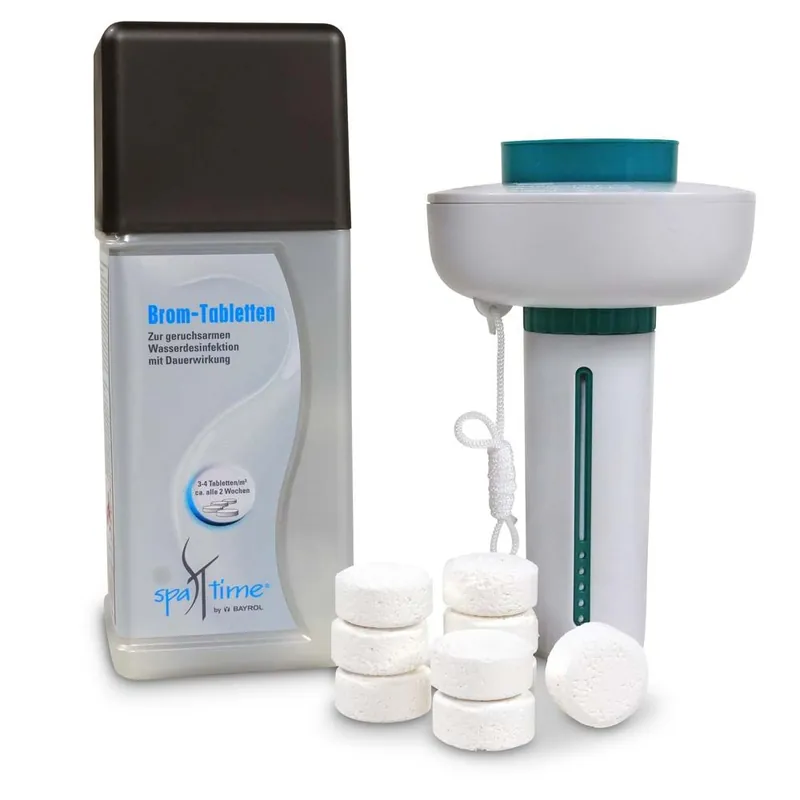 SET> SpaTime Brom-Tabletten + Dosierschwimmer Geprüft