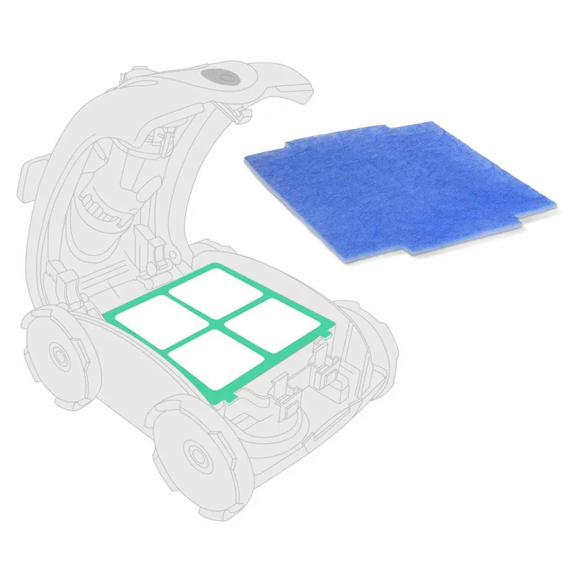Solange Der Vorrat Reicht Feinfilter für Interline Poolroboter Jellyfish 5220 (3 Stk.)
