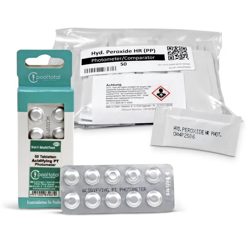 Wasserstoffperoxid (HR) Messung 0 - 200 mg/l Schnäppchen