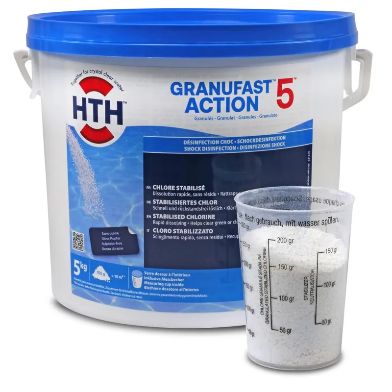 hth GRANUFAST ACTION 5 Chlorgranulat 5,0 kg Top-Angebot