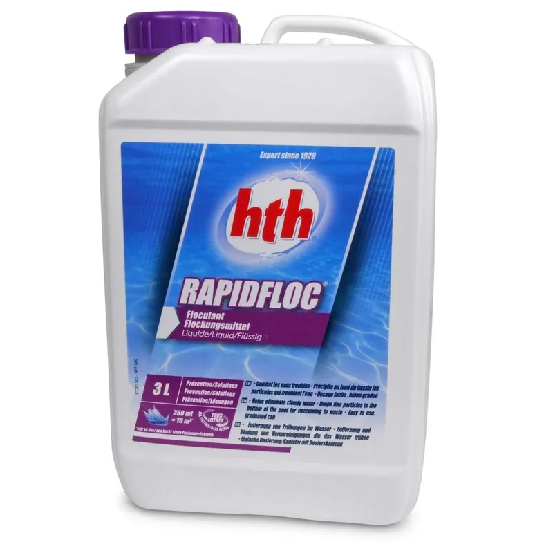 hth RAPIDFLOC Schnell-Flockung Flüssig 3,0 l Mega-Angebot