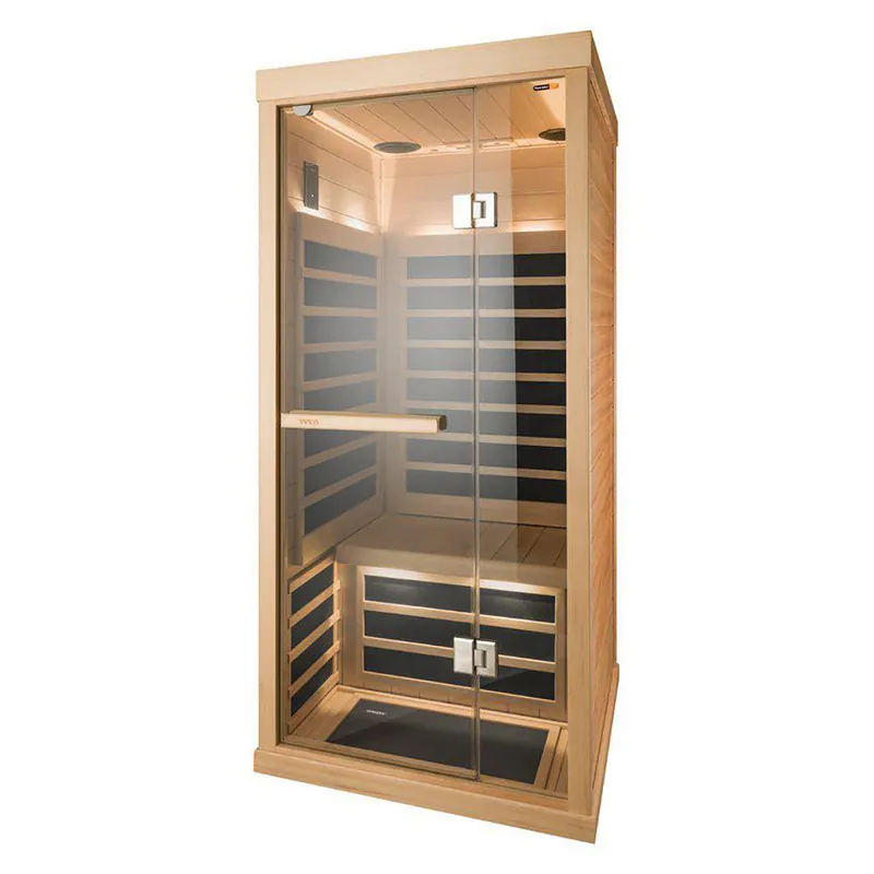 Super-Preis Tylö Infrarotkabine Serie T-810 (1 Person) Schwarz