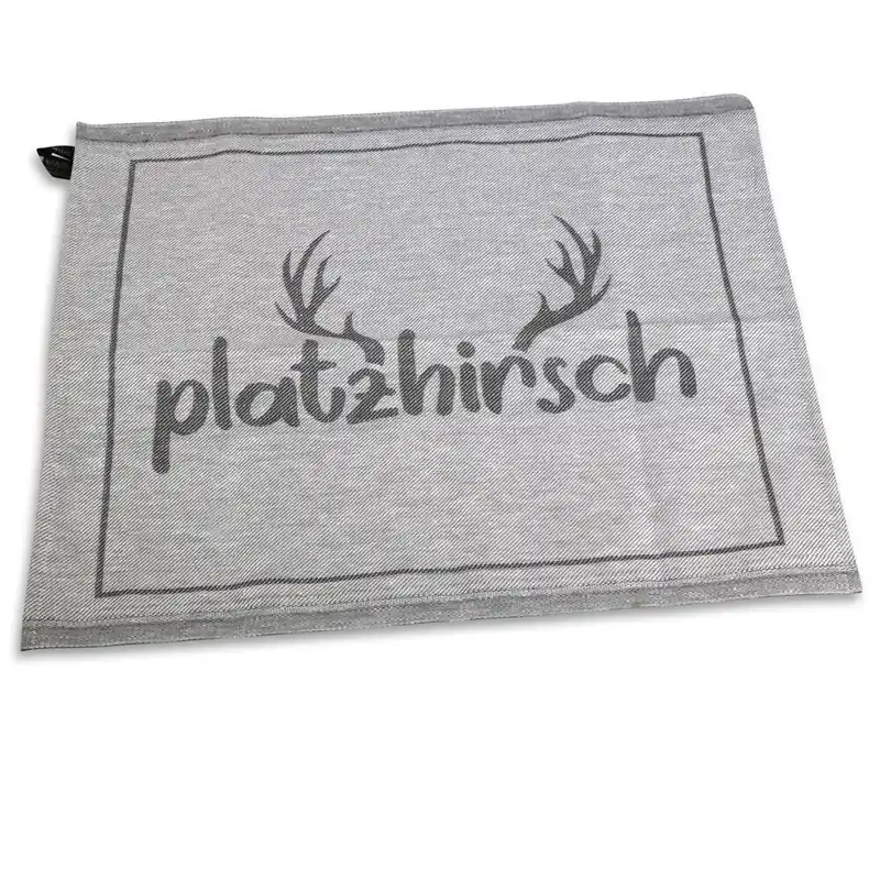 Nur Heute Original JOKIPIIN Sauna Sitzunterlage ''Platzhirsch'' 45x55cm