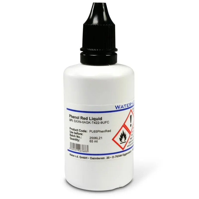 Phenol Red Flüssig-Reagenz für PoolLab + PrimeLab Markenprodukt