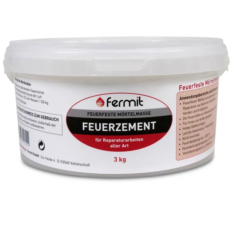 Fermit Feuerzement 3,0 kg Neu