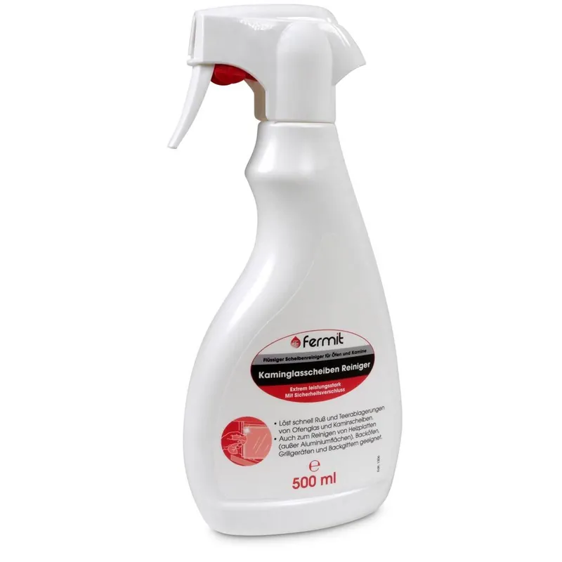 Wochenendangebot Fermit Kaminglasscheiben Reiniger 500 ml