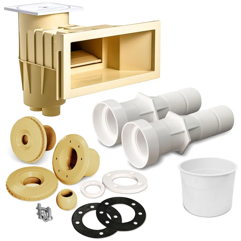 Einbauteile-Set 'Sand' Skimmer, Düsen, Mauerdurchführung Kracherpreis