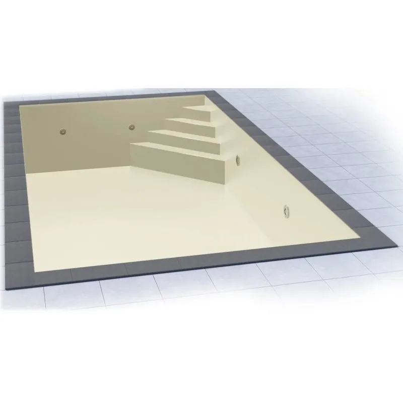 Innenhülle 8.00 x 4.00 x 1.50 m 0,75 mm. sand | Oblique rechts Top-Seller