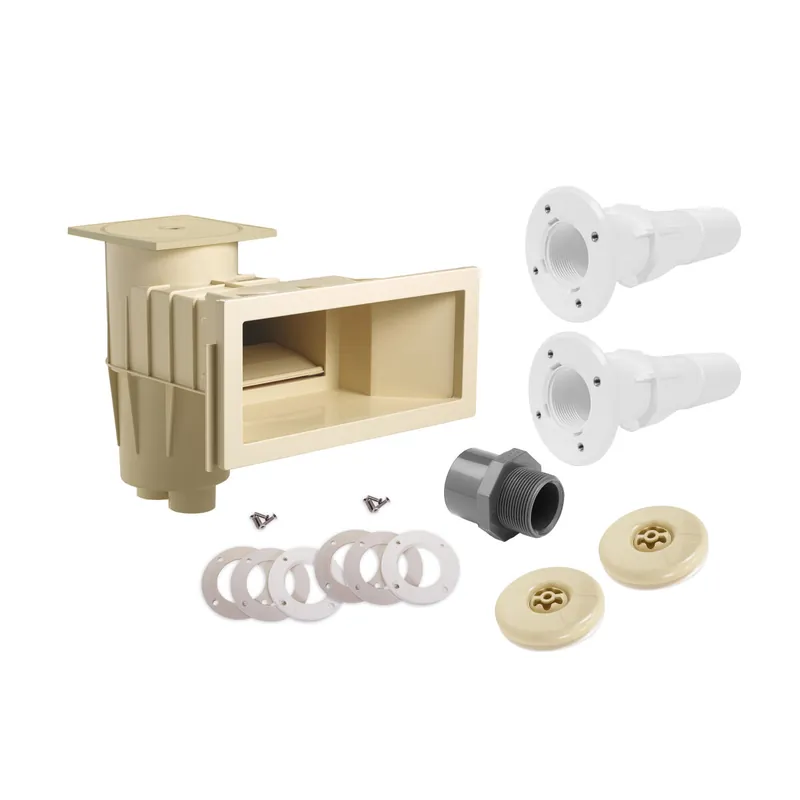 Sonderangebot Einbauteile-Set 'Sand' Skimmer, Düsen, Mauerdurchführung