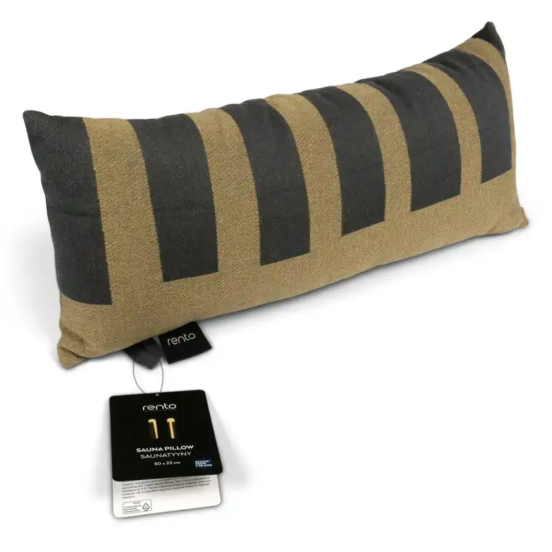 Kracherpreis Rento Saunakissen 50 x 22 cm GRAU/BEIGE