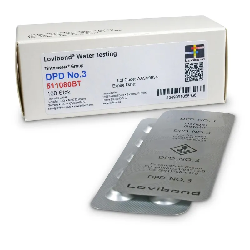 DPD 3 Photometer 100 Tabletten (1 Karton) Kracherpreis