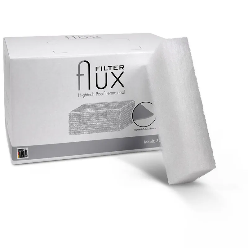 Filter flux SILBER Hightech Poolfiltermaterial (2 Kart.) Nur Für Kurze Zeit