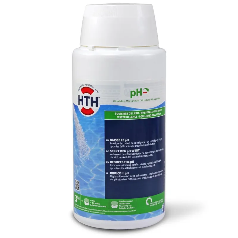 Neuheit hth pH Minus Pulver 3,0 kg Dose