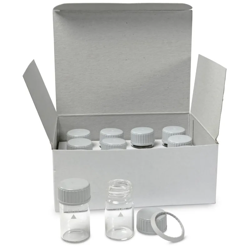 Markenware Lovibond Runde Glas Küvette 24 mm, 12er Set