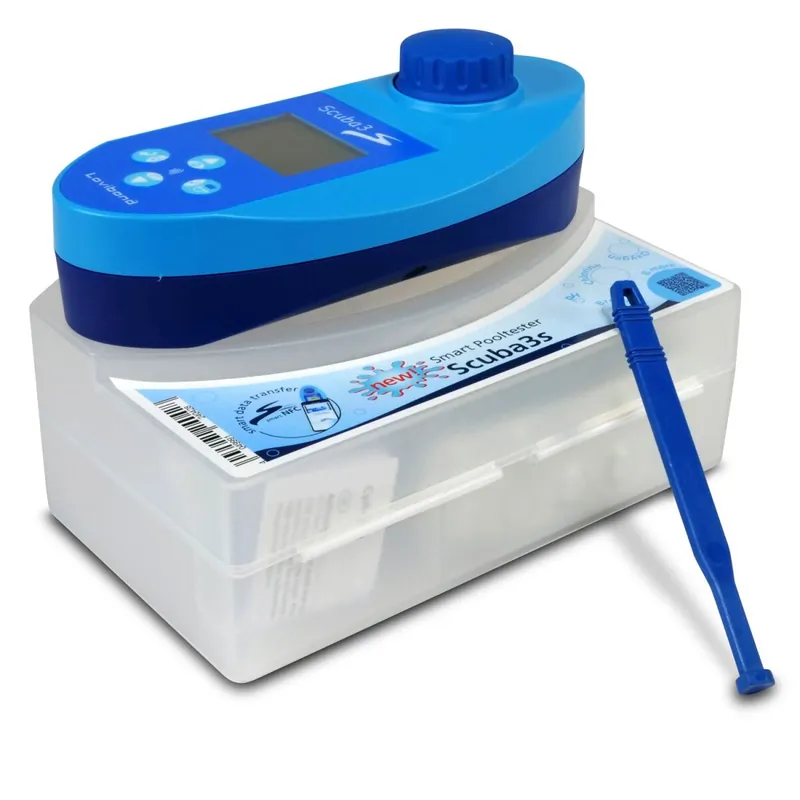 (Gebrauchtware) SCUBA 3s Elektronischer Pooltester mit NFC Direktkauf